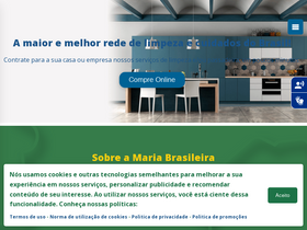 'mariabrasileira.com.br' screenshot