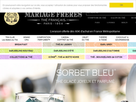 'mariagefreres.com' screenshot