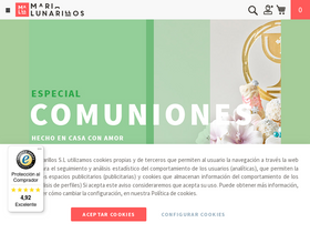 'marialunarillos.com' screenshot