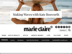 'marieclaire.co.uk' screenshot