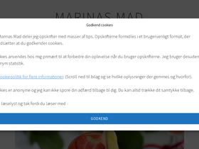 'marinasmad.com' screenshot