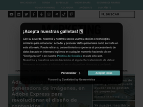 'marketing4ecommerce.net' screenshot