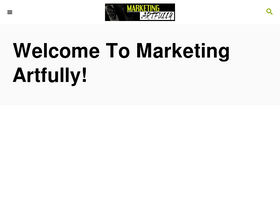'marketingartfully.com' screenshot