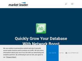 'marketleader.com' screenshot