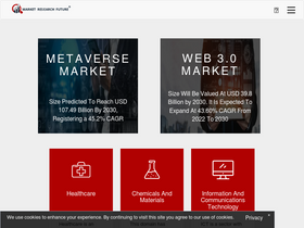 'marketresearchfuture.com' screenshot