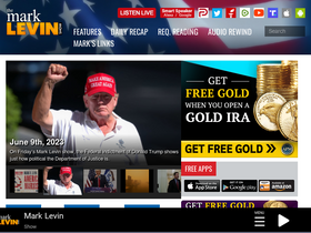 'marklevinshow.com' screenshot