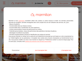 'marmiton.org' screenshot
