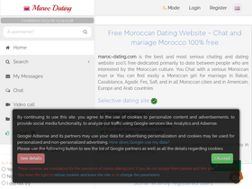 'maroc-dating.com' screenshot