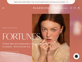 'marrowfine.com' screenshot