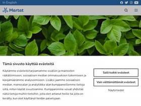 'martat.fi' screenshot