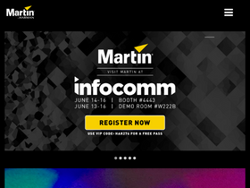 'martin.com' screenshot