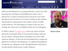 'martinfowler.com' screenshot