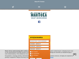 'martola.com.pl' screenshot