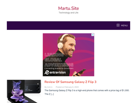 'martu.site' screenshot