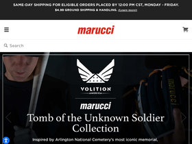 'maruccisports.com' screenshot