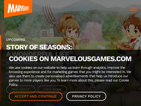 'marvelousgames.com' screenshot