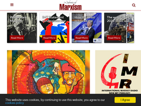'marxist.com' screenshot