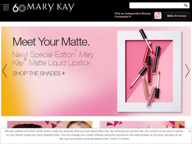 'marykay.com' screenshot