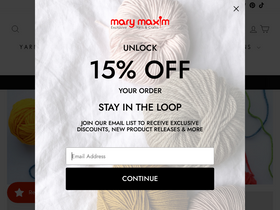 'marymaxim.com' screenshot
