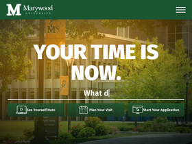 'marywood.edu' screenshot