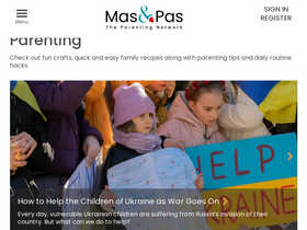 'masandpas.com' screenshot