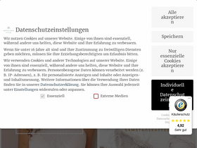 'maschenfein.de' screenshot