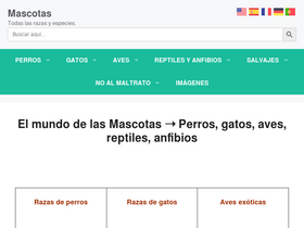 'mascotarios.org' screenshot