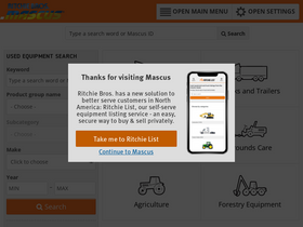 'mascus.com' screenshot