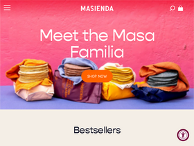 'masienda.com' screenshot