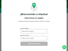 'masisa.com' screenshot