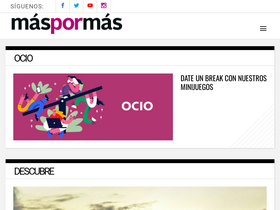 'maspormas.com' screenshot