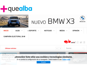 'masquealba.com' screenshot