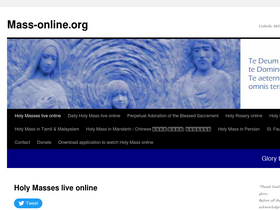 'mass-online.org' screenshot