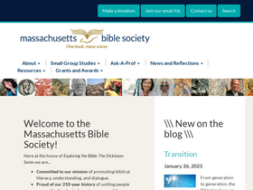 'massbible.org' screenshot