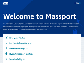 'massport.com' screenshot