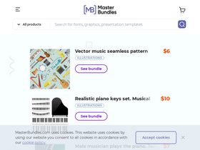 'masterbundles.com' screenshot