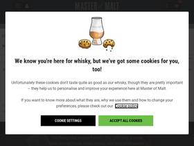 'masterofmalt.com' screenshot