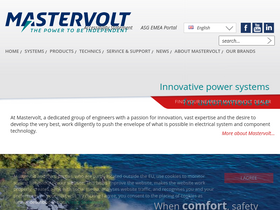 'mastervolt.com' screenshot