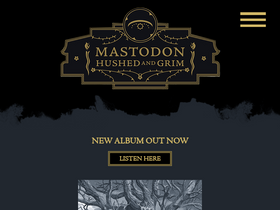 'mastodonrocks.com' screenshot