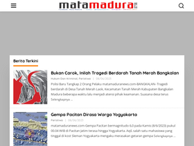 'matamaduranews.com' screenshot