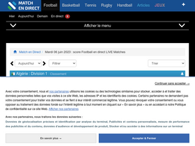 'matchendirect.fr' screenshot