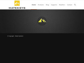 'mateksys.com' screenshot