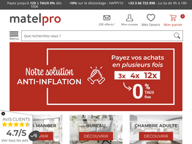 'matelpro.com' screenshot