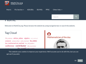 'mathcity.org' screenshot