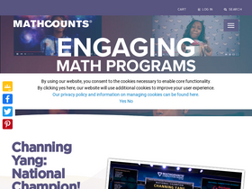 'mathcounts.org' screenshot