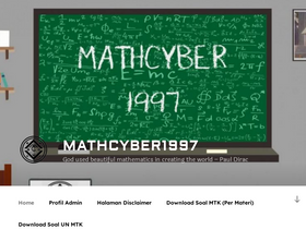'mathcyber1997.com' screenshot