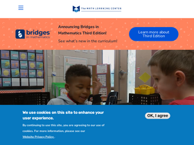 'mathlearningcenter.org' screenshot