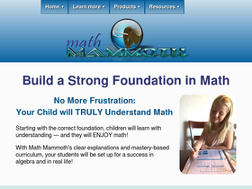 'mathmammoth.com' screenshot