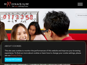 'mathnasium.com' screenshot