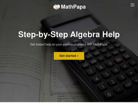 'mathpapa.com' screenshot